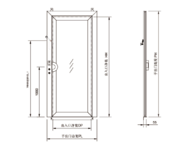 KC-SD24(铝合金+透明玻璃)